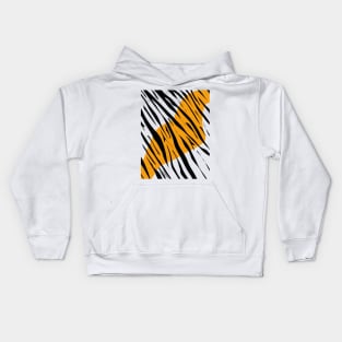 1980s tiger print. Kids Hoodie